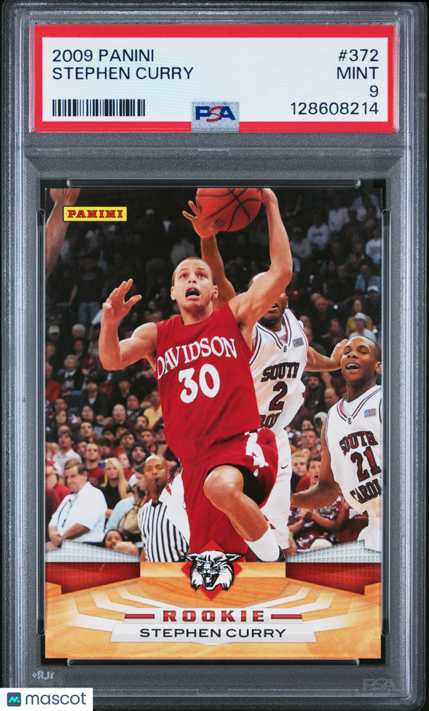 2009 Panini Stephen Curry #372 PSA 9