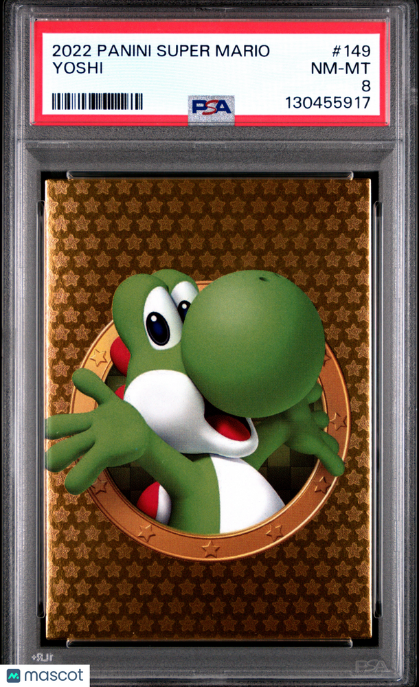 2022 Panini Super Mario Yoshi #149 PSA 8