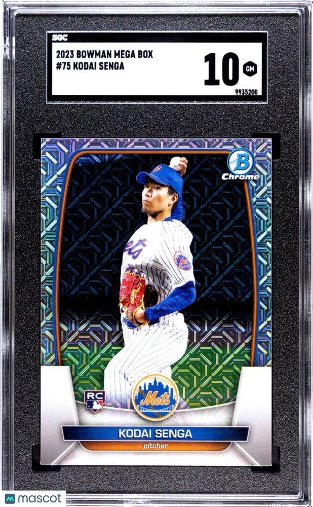 2023 Bowman Mega Box Kodai Senga #75 SGC 10