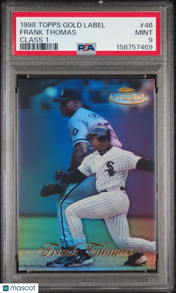 1998 Topps Gold Label Class 1 Frank Thomas #46 PSA 9