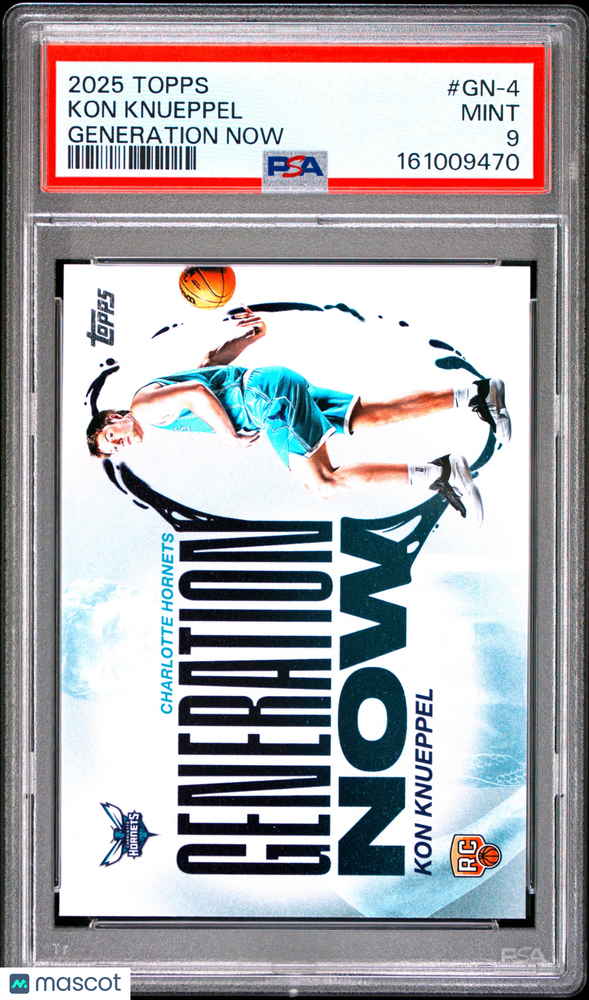 2025 Topps Generation Now Kon Knueppel #GN-4 PSA 9
