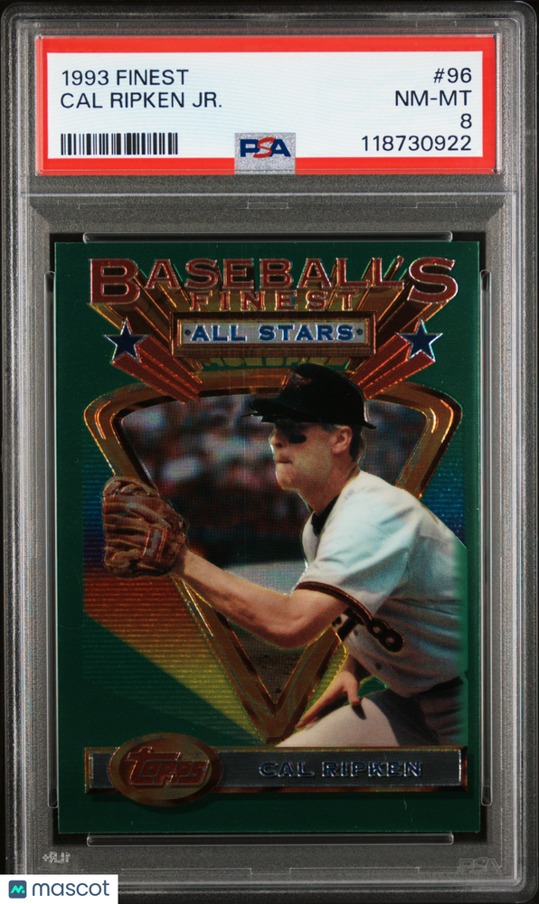 1993 Finest Cal Ripken JR. #96 PSA 8