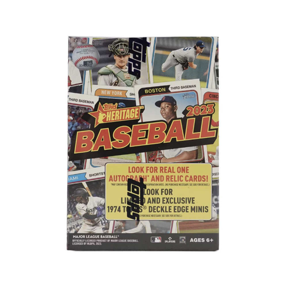 2023 Topps Heritage Baseball Blaster Box