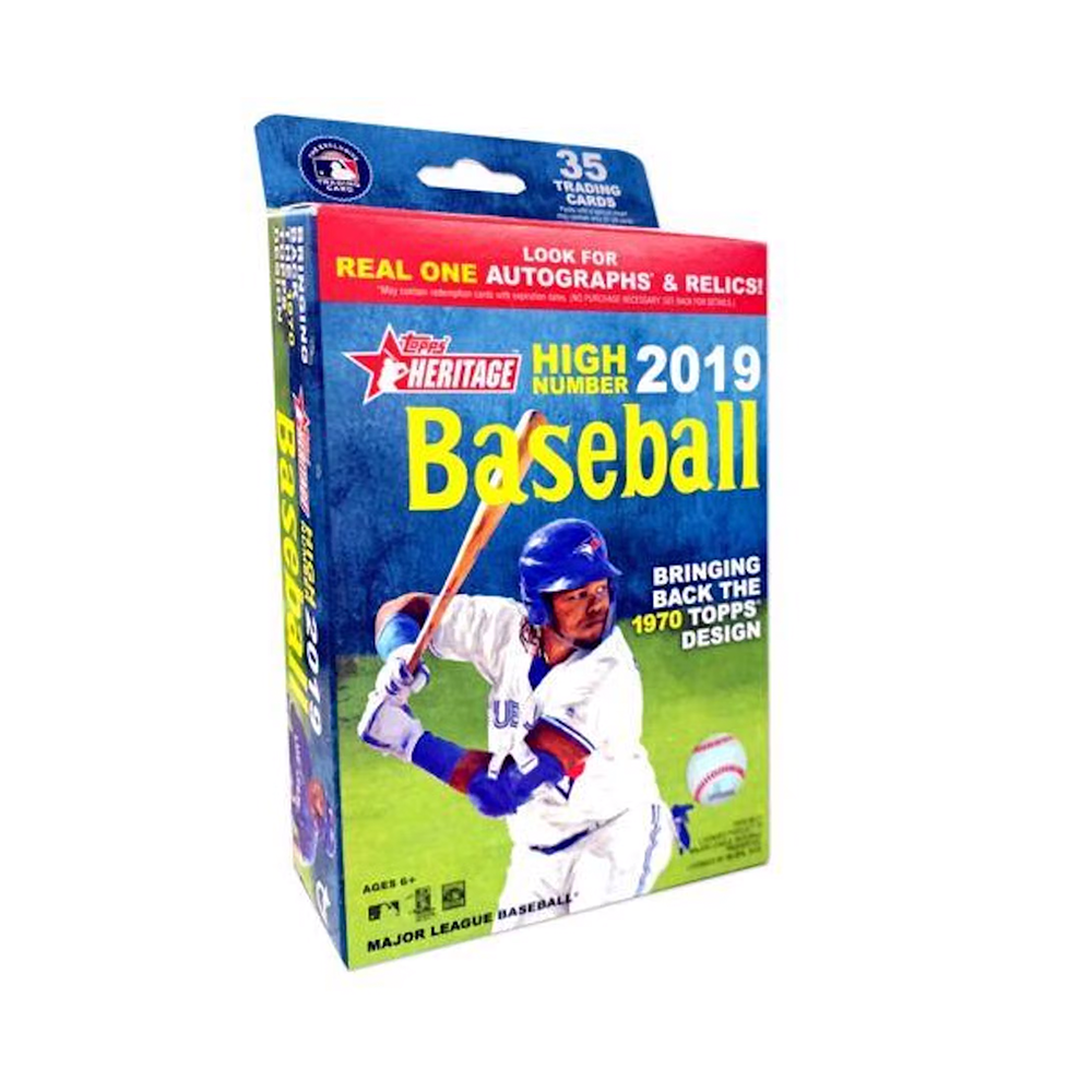 2019 Topps Heritage High Number Baseball Hanger Box