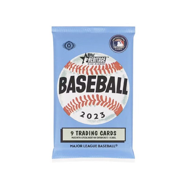 2023 Topps Heritage High Number Baseball Hobby Pack