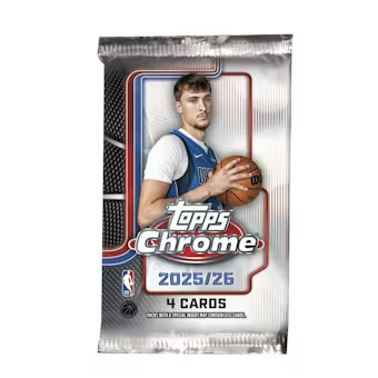 2025/26 Topps Chrome Basketball Hobby Pack