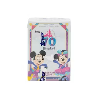 2025 Topps Disneyland 70th Anniversary 7-Pack Blaster Box