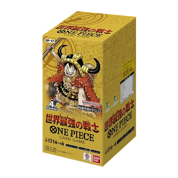 One Piece Card Game OP17 The World’s Strongest Warriors Booster Box (Japanese)
