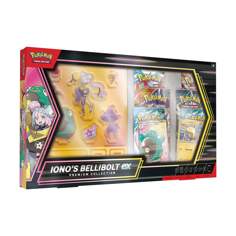 pokemon ex card set Pokemon Iono's Bellibolt ex Premium Collection