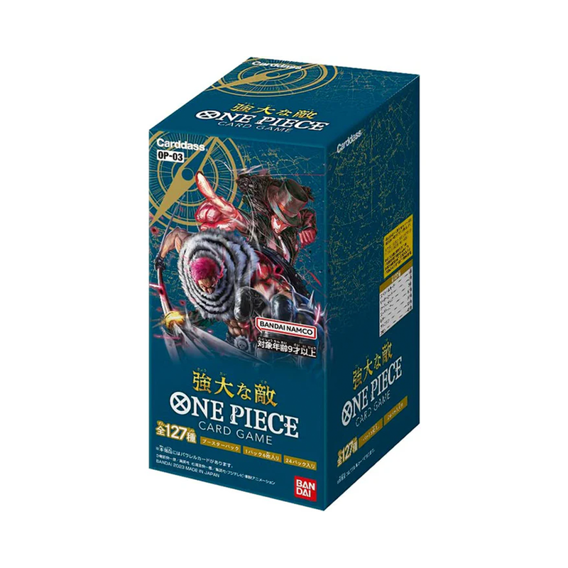 Bandai One Piece Japanese Booster Box Pillars of Strength (OP03) - Rizo Sports Bandai One Piece Japanese Booster Box Pillars of Strength (OP03) - Rizo Sports