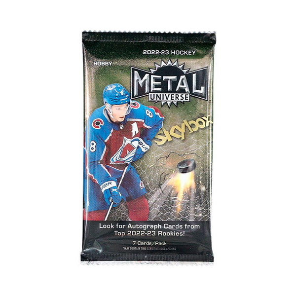 2022-23 Upper Deck Skybox Metal Universe Hockey Hobby Pack