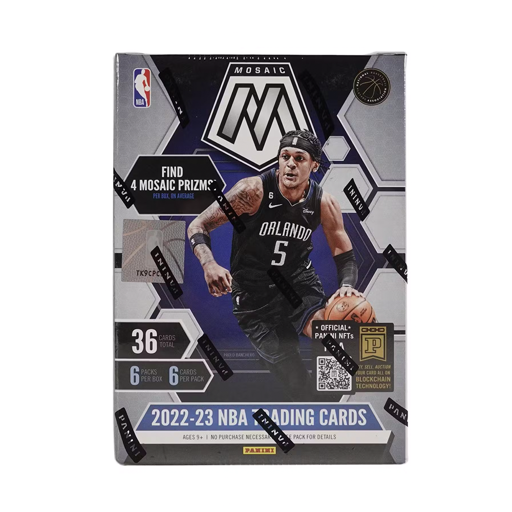 2022-23 Panini Mosaic Basketball 6-Pack Hobby Blaster Box