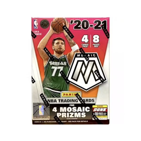2020-21 Panini Mosaic Basketball Blaster Box