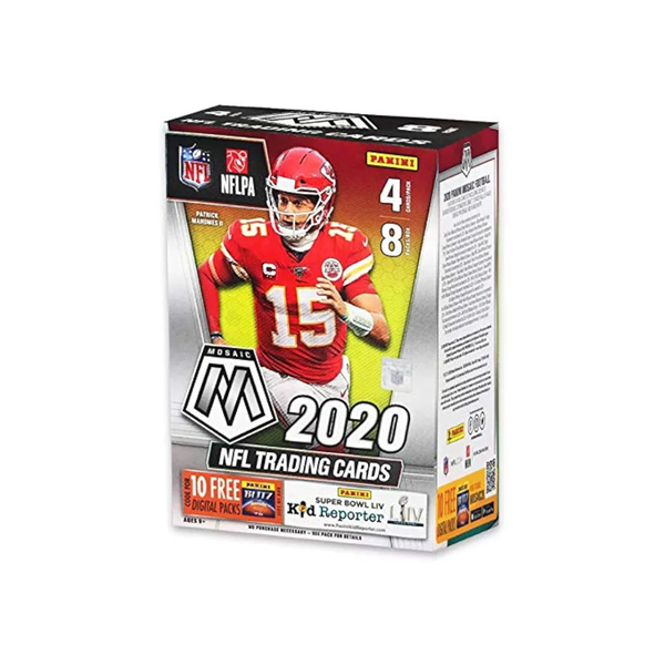 2020 Panini Mosaic Football Orange Fluorescent Blaster Box