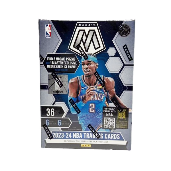 2023-24 Panini Mosaic Basketball 6-Pack Hobby Blaster Box