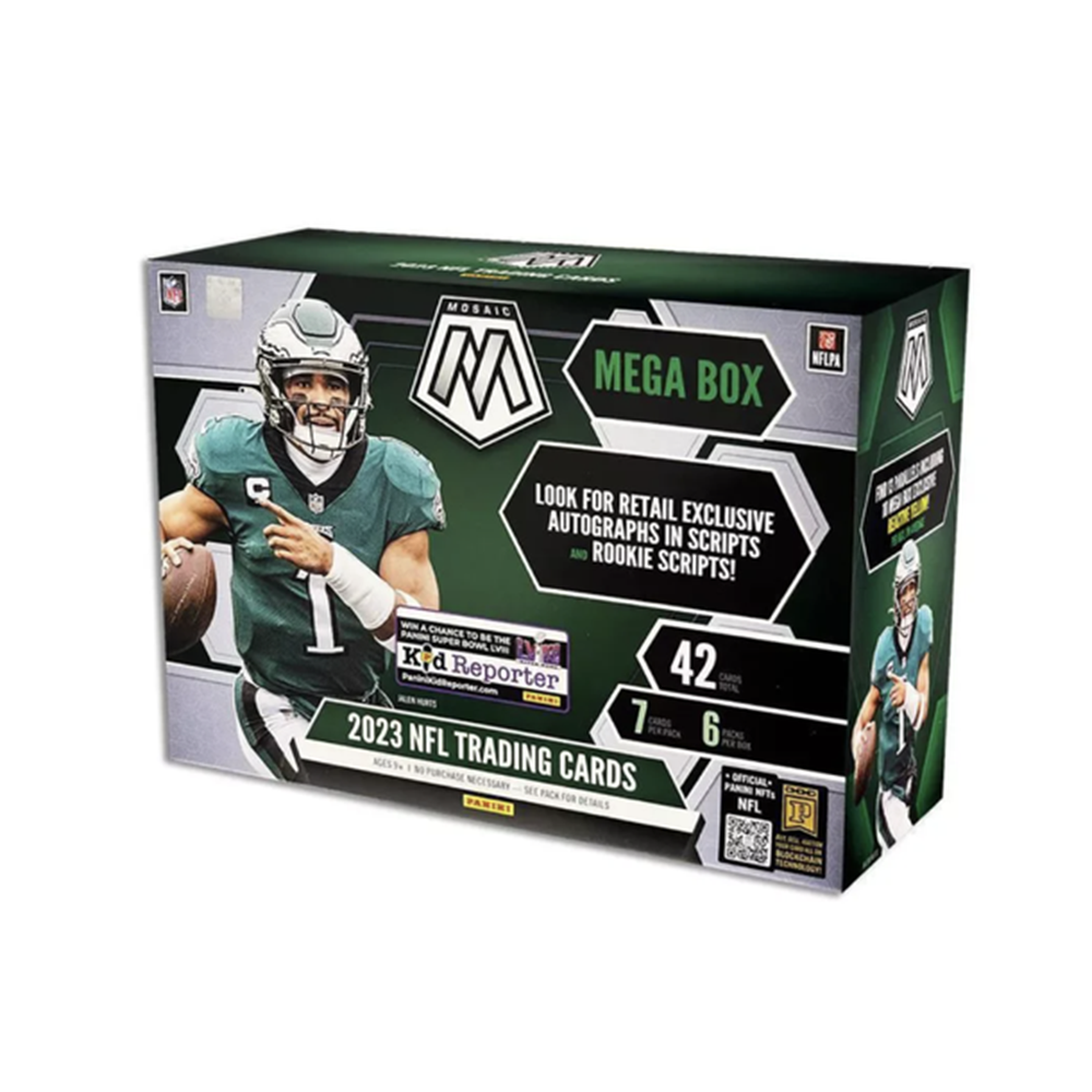 2023 Panini Mosaic Football Reactive Yellow Mega