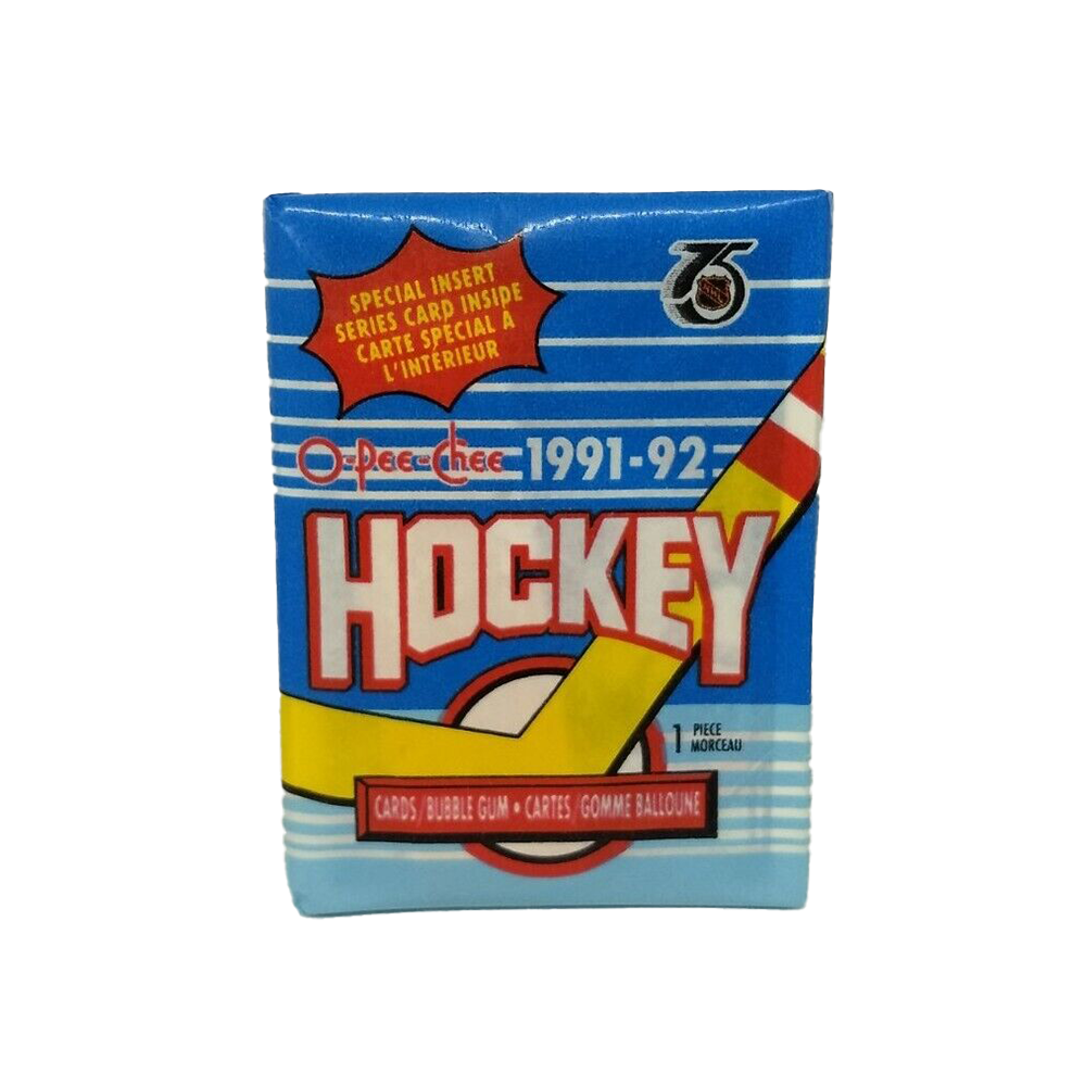 1991-92 O Pee Chee Hockey Pack