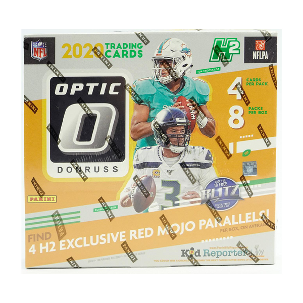 2020 Panini Donruss Optic Football Hobby Hybrid Box