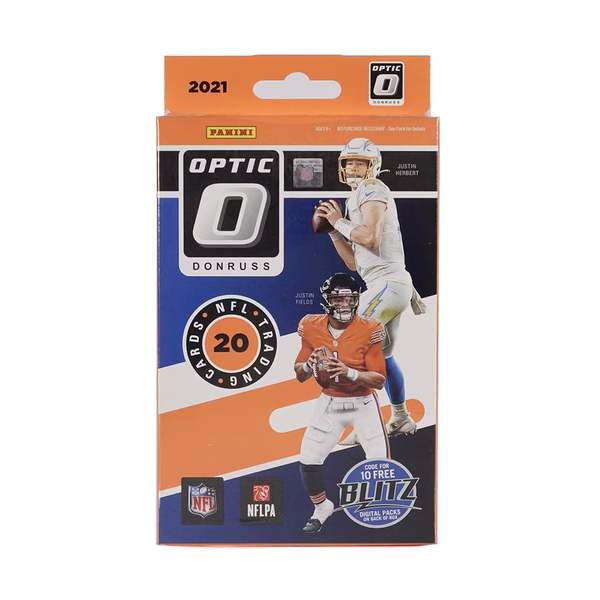 2021 Panini Optic Football Blue Scope Hanger Box