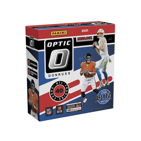 2021 Panini Donruss Optic Football Mega Box (Red Hyper Parallels!) (Fanatics)