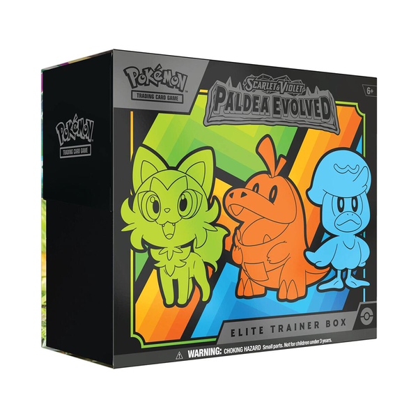 Pokemon Scarlet and VIolet Paldea Evolved Elite Trainer Box