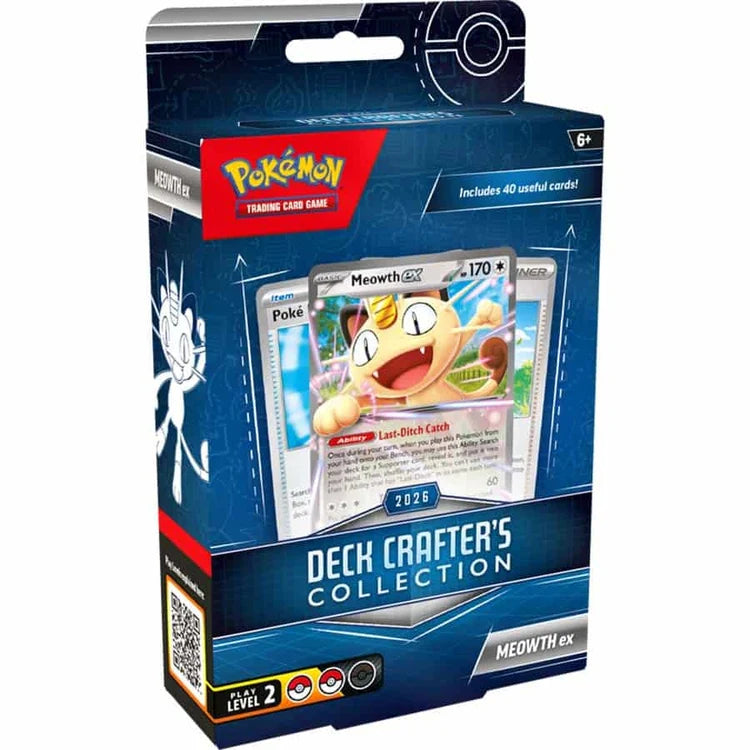 Pokemon TCG Deck Crafter's Collection Box Meowth ex
