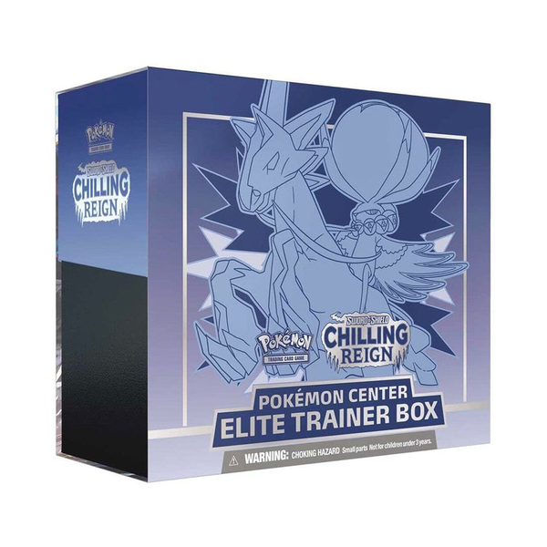 Pokemon Chilling Reign Pokemon Center Elite Trainer Box [Ice Rider Calyrex]