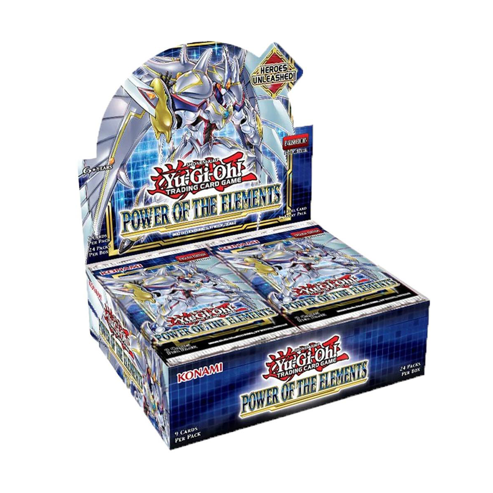 Yugioh Power of the Elements Booster Box