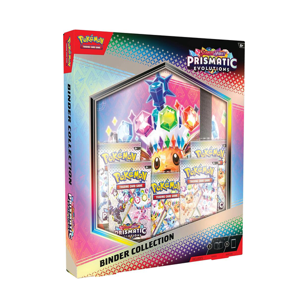 Pokemon Scarlet and Violet Prismatic Evolutions Binder Collection