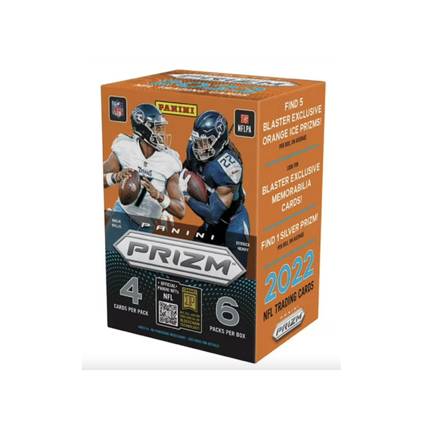 2022 Panini Prizm Football Orange Ice Blaster Box