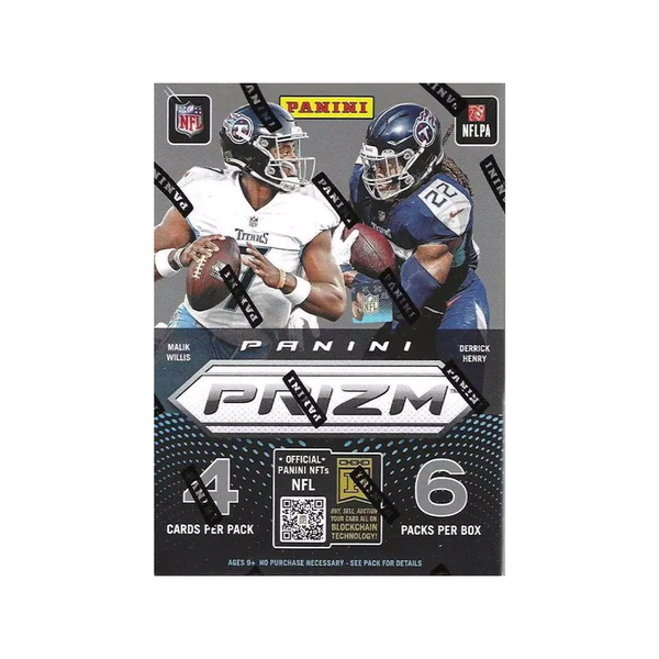 2022 Panini Prizm Football 6-Pack Blaster Box (Red, White, & Blue Prizms!)