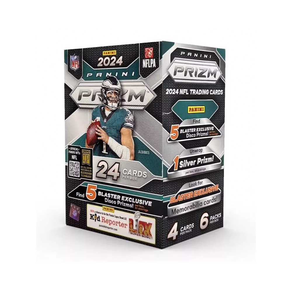 2024 Panini Prizm Football 6-Pack Blaster Box (Disco Prizms!)