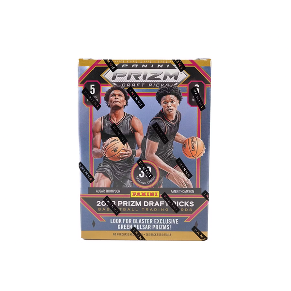 2023-24 Panini Prizm Draft Picks Basketball 6-Pack Hobby Blaster Box (Green Wave Prizms!)