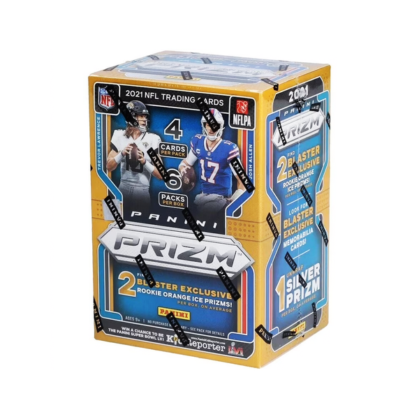 2021 Panini Prizm Football Orange Ice Blaster Box