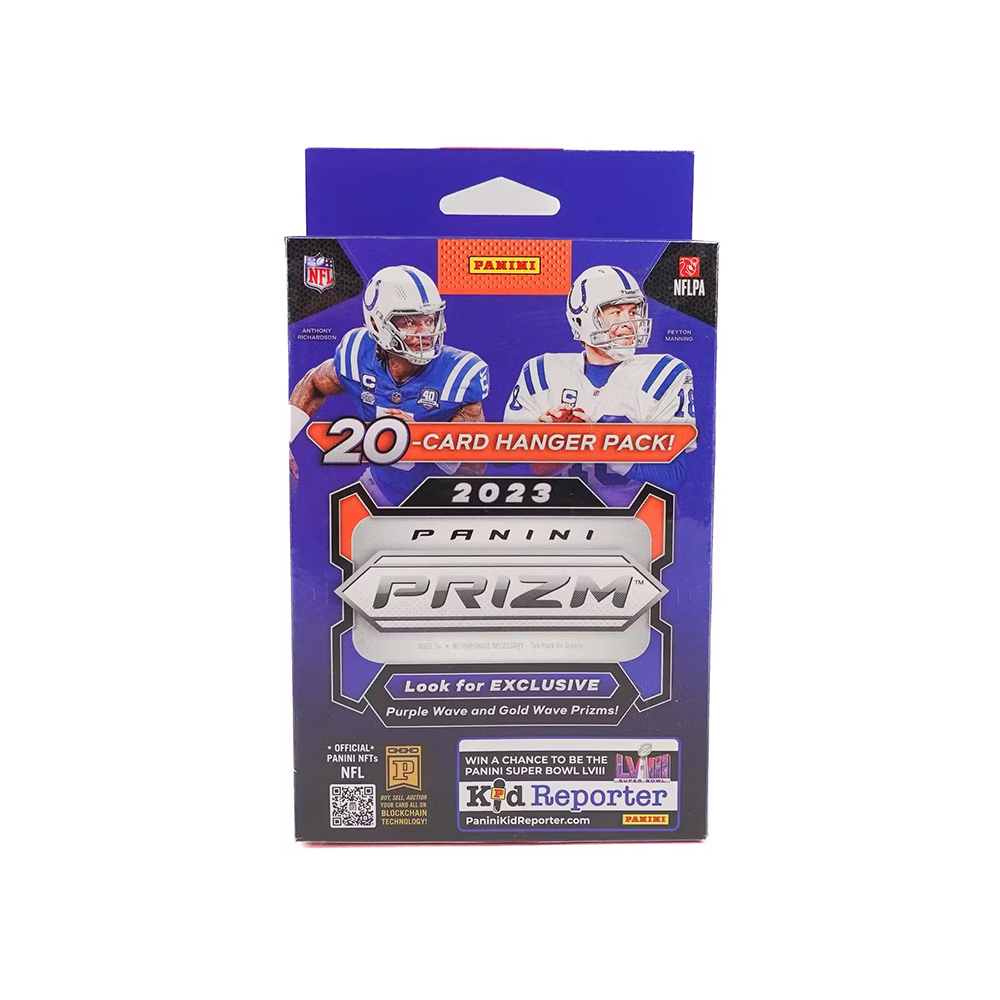 2023 Panini Prizm Football Hanger Box (Purple & Gold Wave Parallels!)