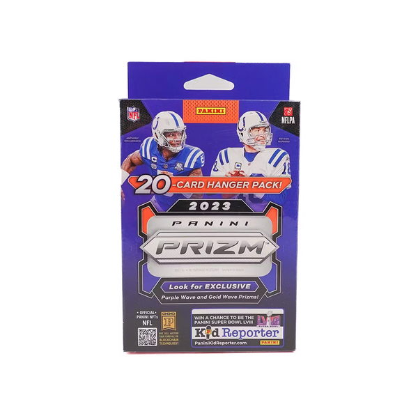 2023 Panini Prizm Football Hanger Box (Purple & Gold Wave Parallels!)