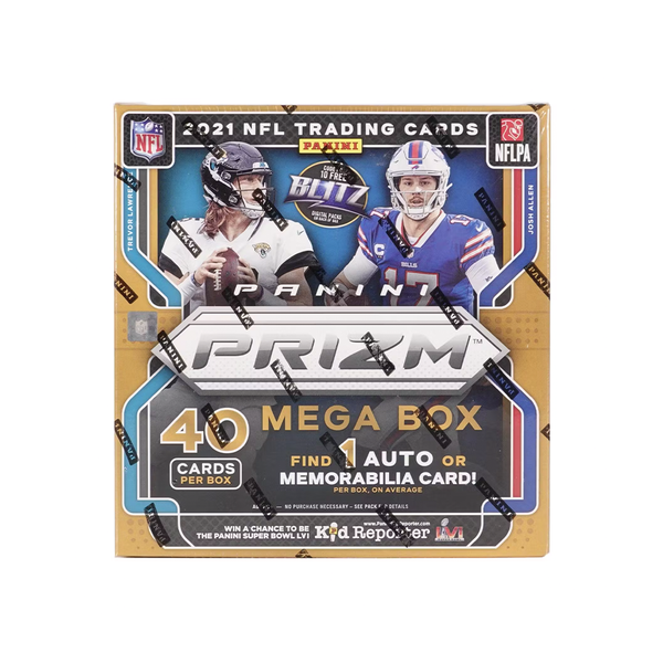2021 Panini Prizm Football Mega Box (Purple Pulsar!) (Fanatics)