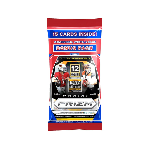 2020 Panini Prizm Football RWB Cello Pack