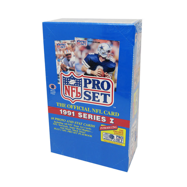 1991 Pro Set Series 1 Football Sealed Box