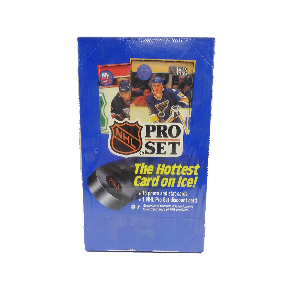 1990/91 Pro Set Series 1 Hockey Wax Box