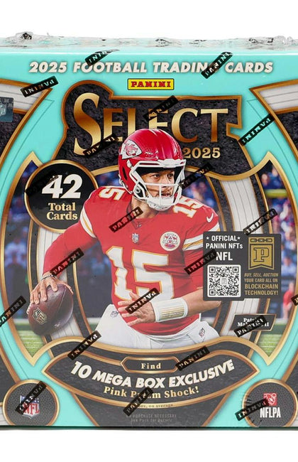 2025 Panini Select Football Mega Box (Pink Prizm Shock Parallels!)