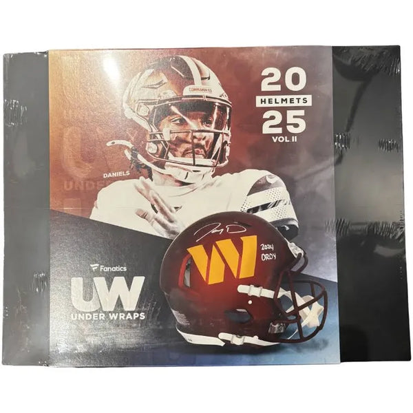 2025 Fanatics Under Wraps Autograph Helmet Volume II