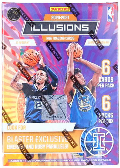 2020/21 Panini Illusions Basketball Blaster Box