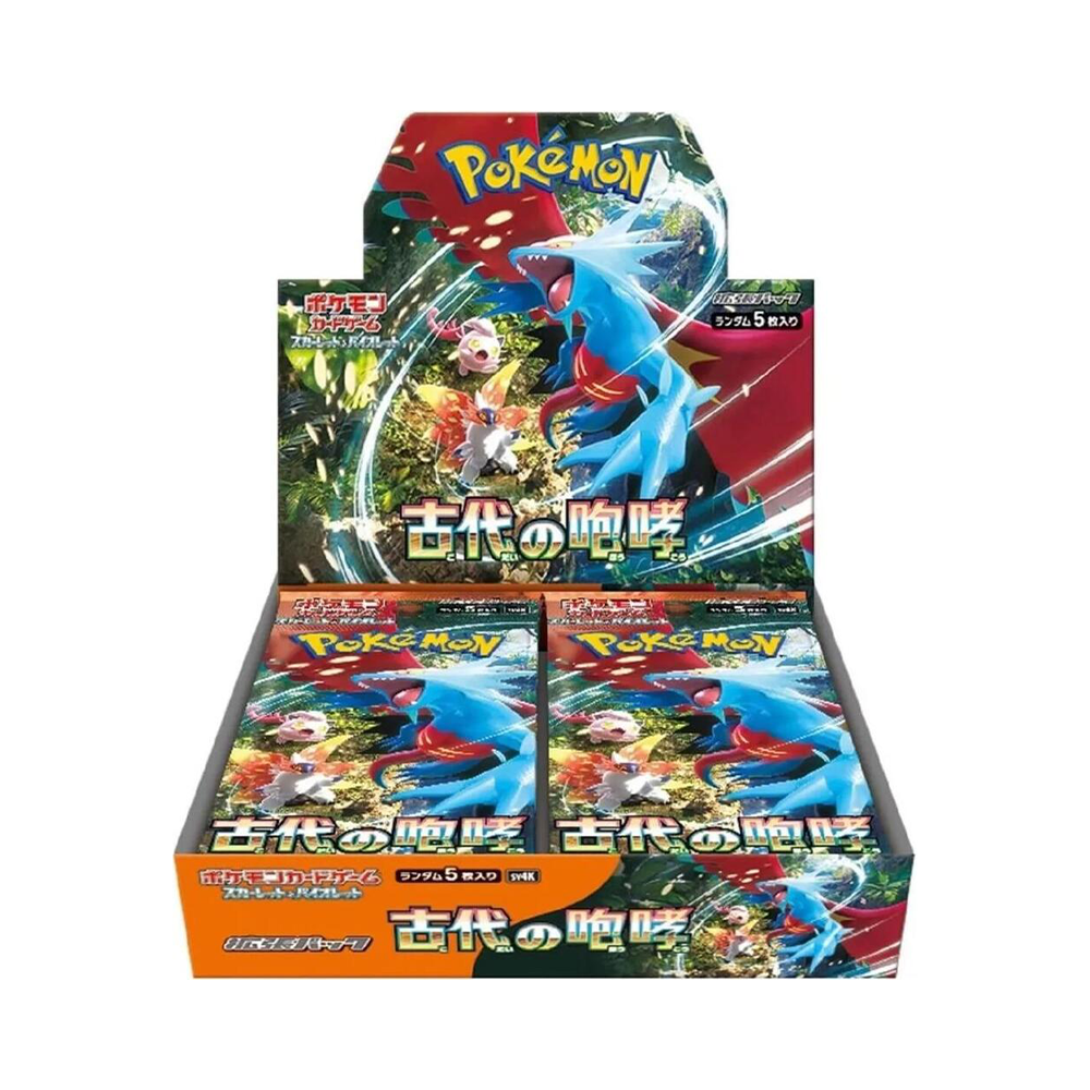 Pokemon Japanese Booster Box Ancient Roar (SV4K)