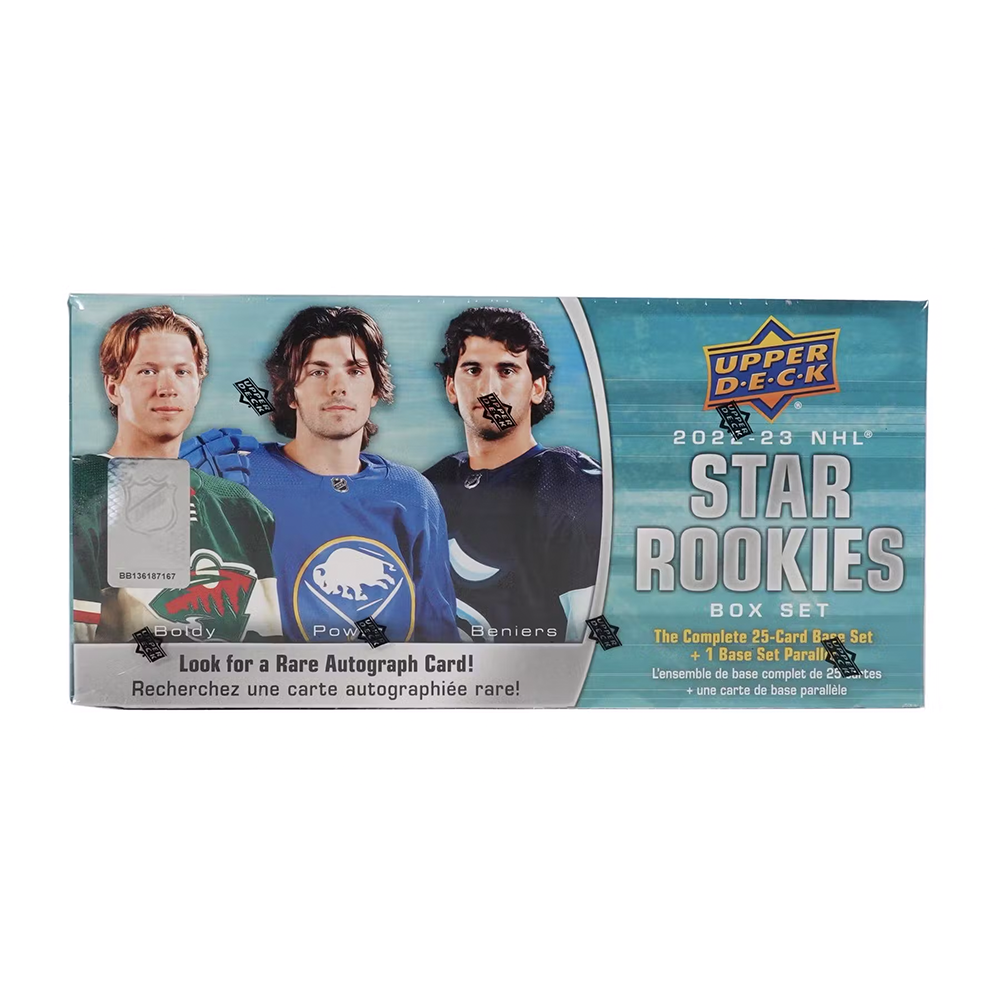 2022-23 Upper Deck NHL Star Rookies Hockey Box Set