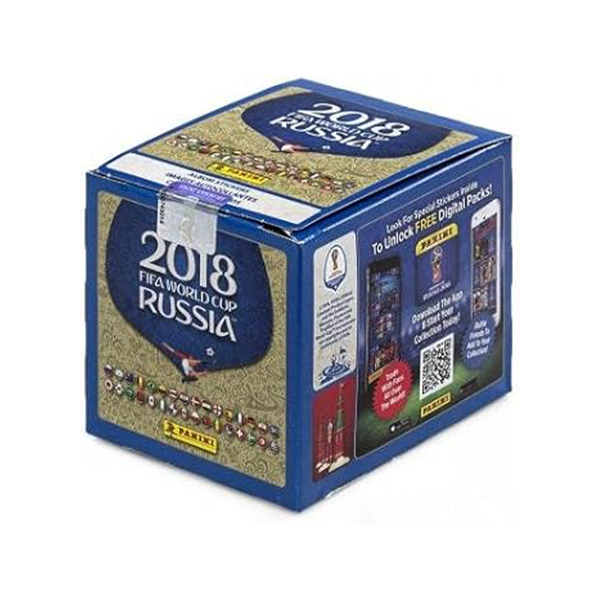 2018 Panini Fifa World Cup Russia Soccer Sticker Box