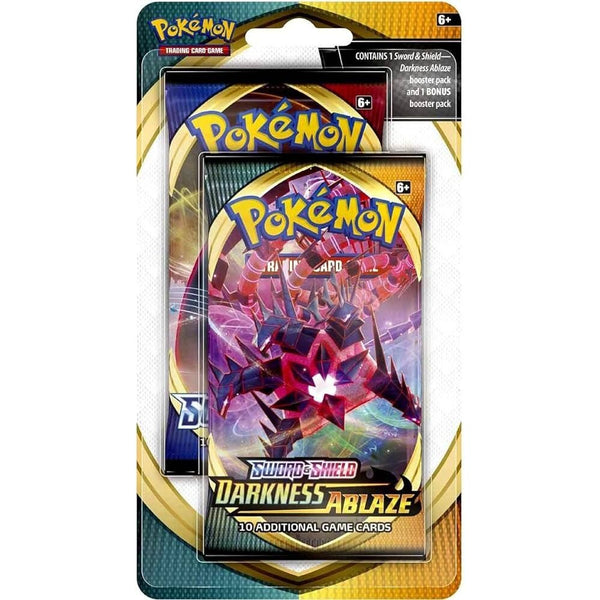 Pokemon Sword and Shield Darkness Ablaze Premium Checklane Blister