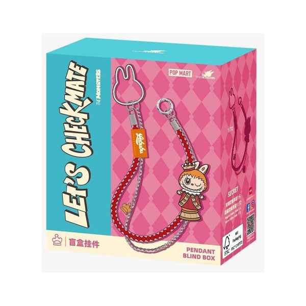 Labubu The Monsters Let's Checkmate Pendant Chain Cell Phone Pawn