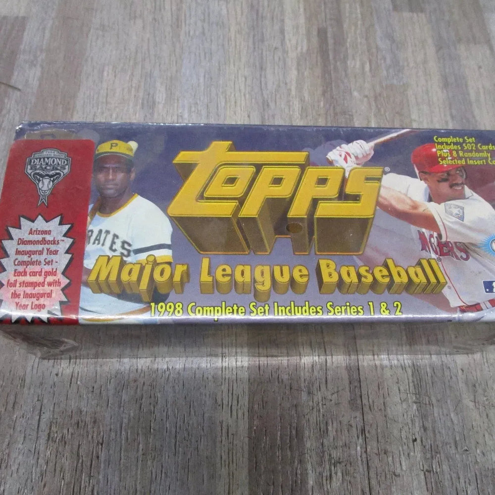1998 Topps Baseball Complete Set New Factory Sealed Series 1 & 2