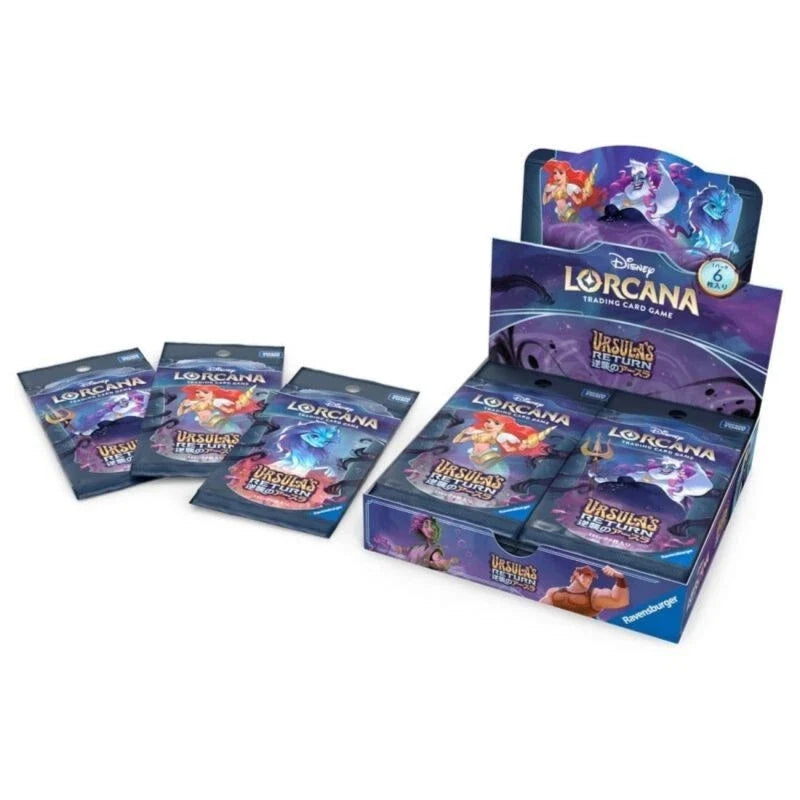 Takara Tomy Disney Lorcana TCG Japanese Version Booster Pack Ursula's Return